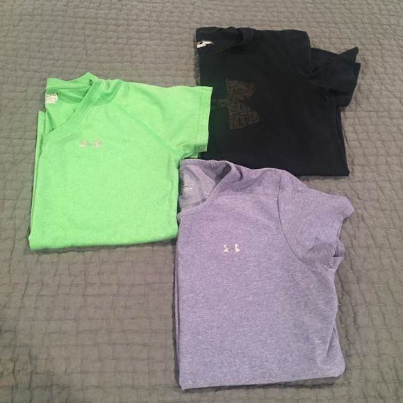 Under Armour Tops - Three Under Armour t-shirts